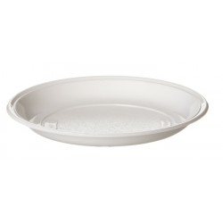Assiette plate blanche Ø150 mm